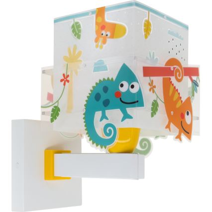 Dalber 63319 - Детский настенный светильник HAPPY JUNGLE 1xE27/15W/230V