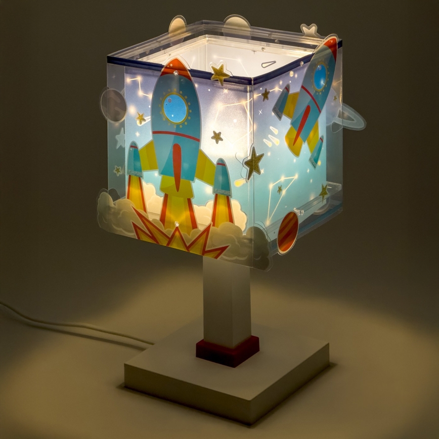 Dalber 63351N - світлодіодна дитяча лампа-нічник ROCKET 1xG4/4W/230V багатобарвна