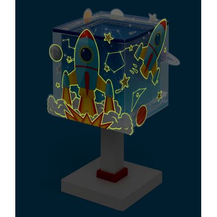 Dalber 63351N - світлодіодна дитяча лампа-нічник ROCKET 1xG4/4W/230V багатобарвна