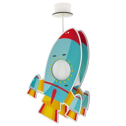 Dalber 63357 - Дитяча люстра ROCKET 1xE27/15W/230V