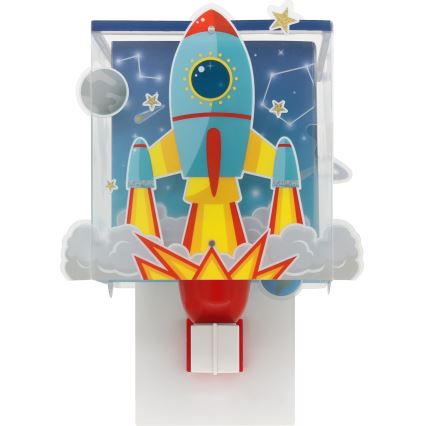 Dalber 63359 - Детский настенный светильник ROCKET 1xE27/15W/230V