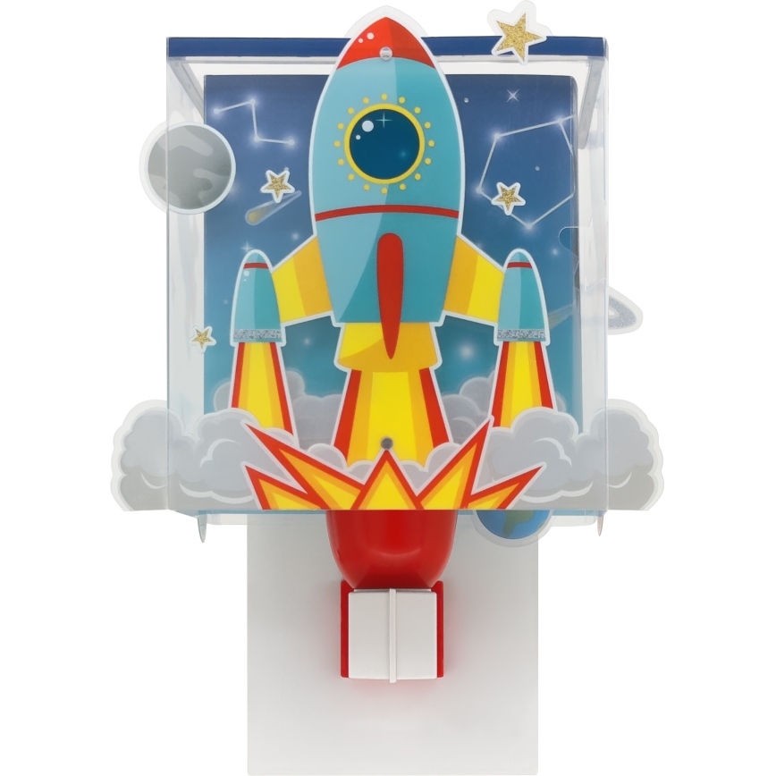 Dalber 63359 - Детский настенный светильник ROCKET 1xE27/15W/230V