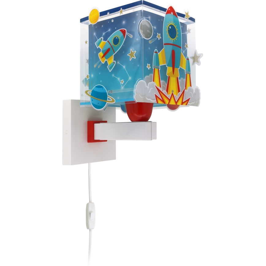 Dalber 63359 - Детский настенный светильник ROCKET 1xE27/15W/230V