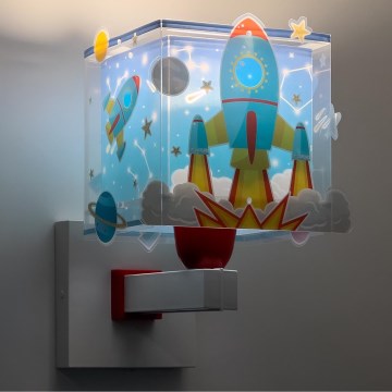 Dalber 63359 - Дитячий настінний світильник ROCKET 1xE27/15W/230V