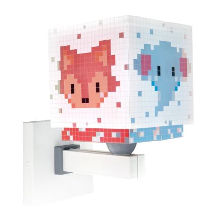 Dalber 63379 - Детский настенный светильник LITTLE PIXEL 1xE27/15W/230V
