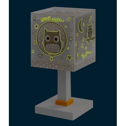 Dalber 63391N - LED детская настольная лампа GOOD NIGHT 1xG4/4W/230V бежевая