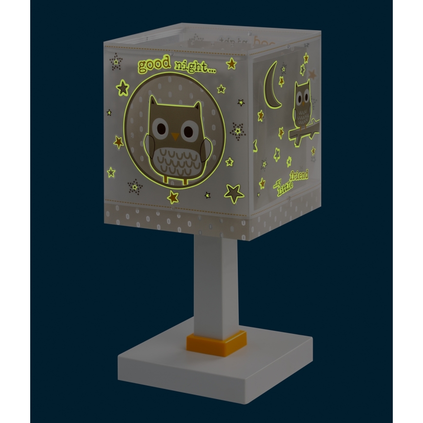 Dalber 63391N - LED детская настольная лампа GOOD NIGHT 1xG4/4W/230V бежевая