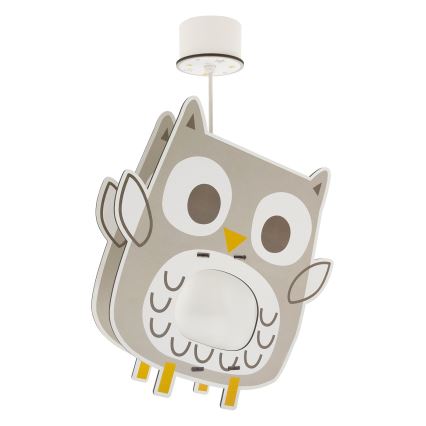 Dalber 63397 - Дитяча люстра OWL 1xE27/15W/230V