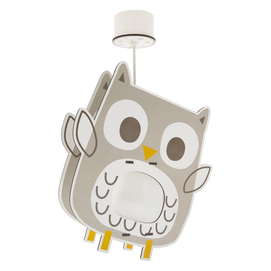 Dalber 63397 - Дитяча люстра OWL 1xE27/15W/230V