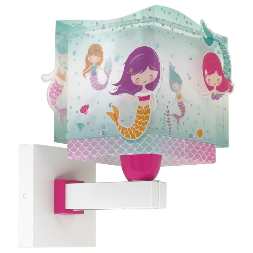 Dalber 63449 - Детский настенный светильник MERMAIDS 1xE27/60W/230V