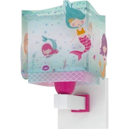 Dalber 63449 - Детский настенный светильник MERMAIDS 1xE27/60W/230V