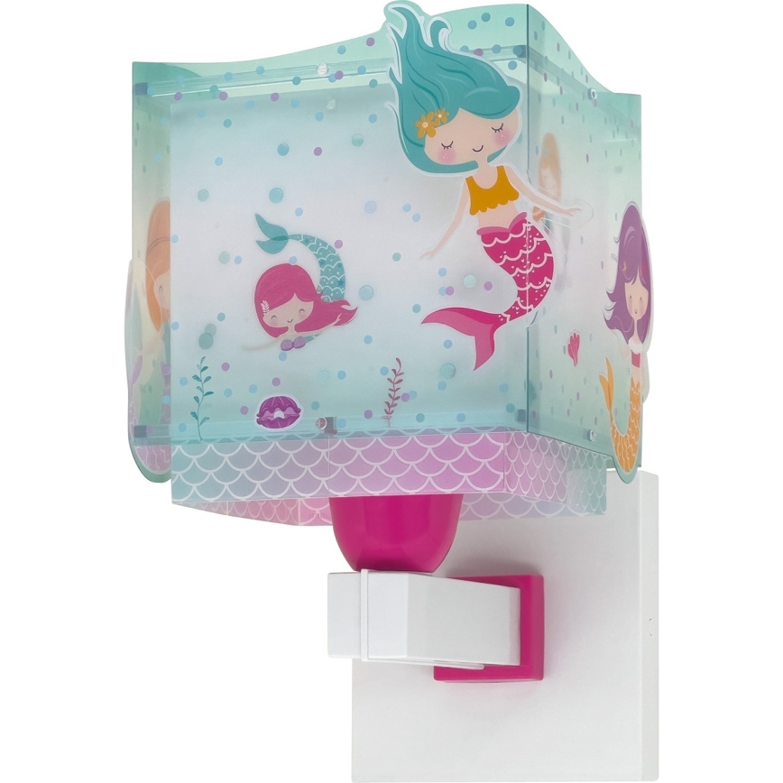 Dalber 63449 - Детский настенный светильник MERMAIDS 1xE27/60W/230V
