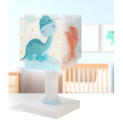 Dalber 63451 - LED дитяча настільна лампа BABY DINOS 1xG4/4W/230V різнокольорова
