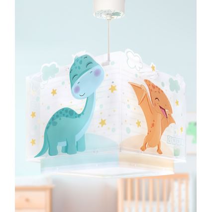 Dalber 63452 - Детская люстра BABY DINOS 1xE27/15W/230V разноцветная