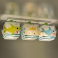 Dalber 63473 - Детский потолочный светильник BABY SHARK 3xE27/60W/230V