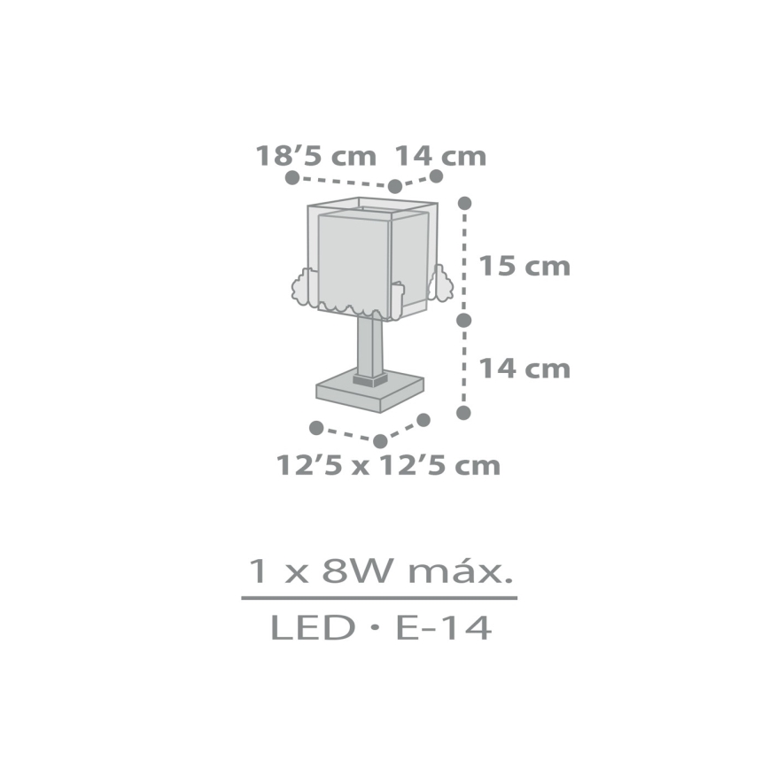 Dalber 63531N - LED дитяча лампа TRAIN 1xG4/4W/230V багатобарвна
