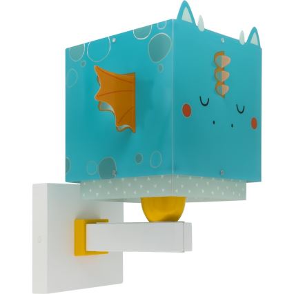 Dalber 64389 - Детский настенный светильник LITTLE DRAGON 1xE27/15W/230V