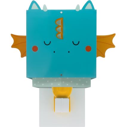 Dalber 64389 - Детский настенный светильник LITTLE DRAGON 1xE27/15W/230V