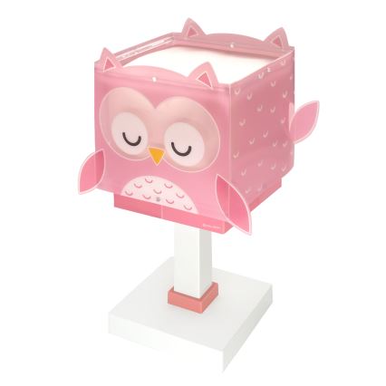 Dalber 64481N - LED дитячий нічник LITTLE OWL 1xG4/4W/230V рожевий