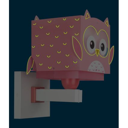 Dalber 64489 - Детский настенный светильник LITTLE FRIENDS 1xE27/15W/230V
