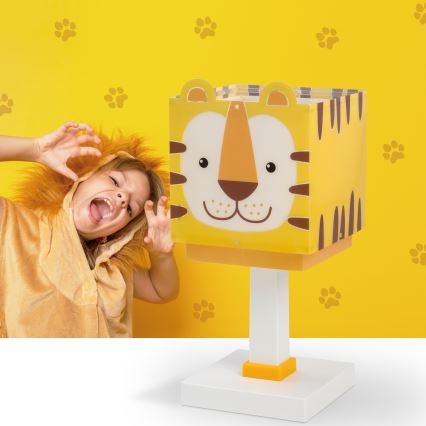 Dalber 64561N - LED детская лампа LITTLE TIGGER 1xG4/4W/230V оранжевая