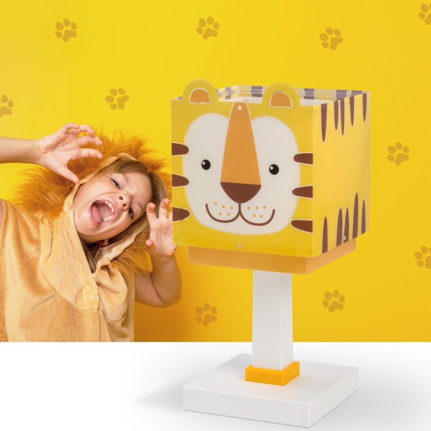 Dalber 64561N - LED детская лампа LITTLE TIGGER 1xG4/4W/230V оранжевая