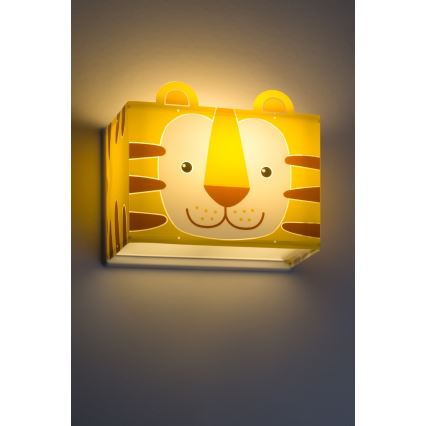 Dalber 64568 - Детский настенный светильник LITTLE TIGER 1xE27/60W/230V
