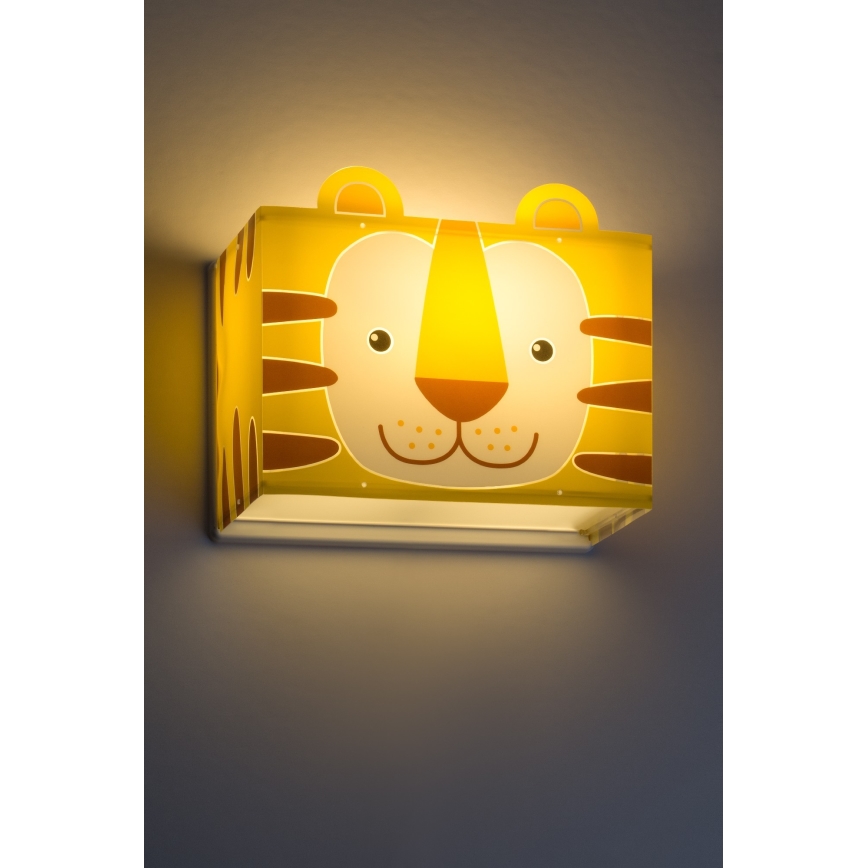 Dalber 64568 - Детский настенный светильник LITTLE TIGER 1xE27/60W/230V