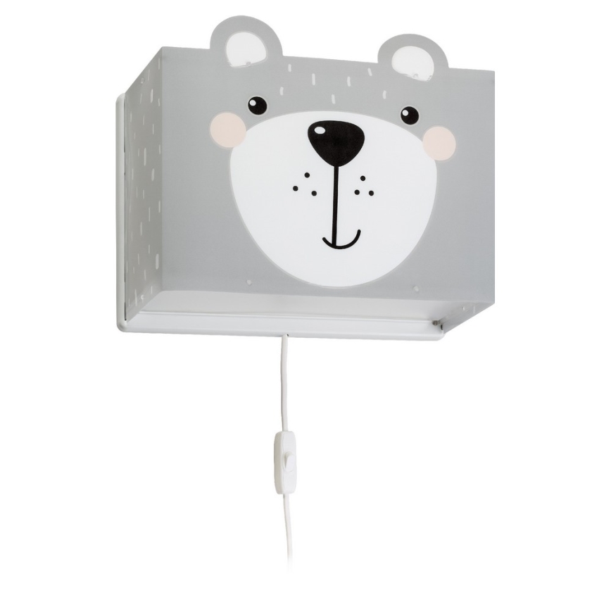 Dalber 64578 - Детский настенный светильник LITTLE TEDDY 1xE27/60W/230V