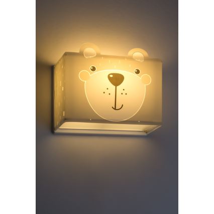 Dalber 64578 - Детский настенный светильник LITTLE TEDDY 1xE27/60W/230V