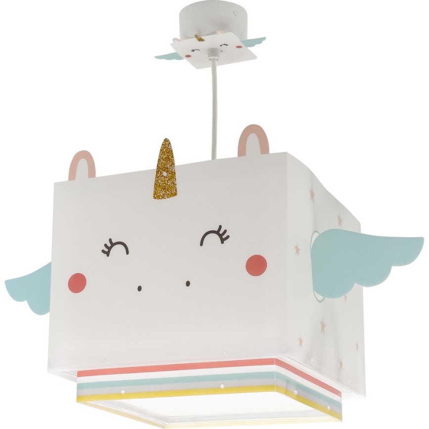 Dalber 64592 - Детская люстра LITTLE UNICORN 1xE27/15W/230V