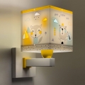 Dalber 73249 - Детский настенный светильник HELLO LITTLE 1xE27/60W/230V