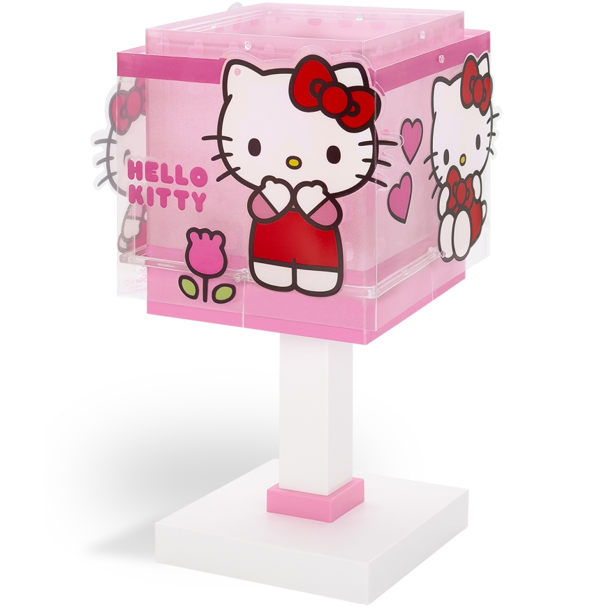 Dalber 73261 - LED дитяча настільна лампа HELLO KITTY 1xG4/4 Вт/230 В рожева