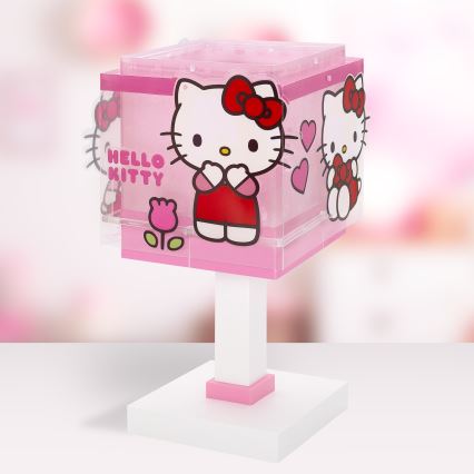 Dalber 73261 - LED дитяча настільна лампа HELLO KITTY 1xG4/4 Вт/230 В рожева