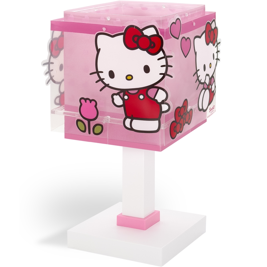 Dalber 73261 - LED дитяча настільна лампа HELLO KITTY 1xG4/4 Вт/230 В рожева