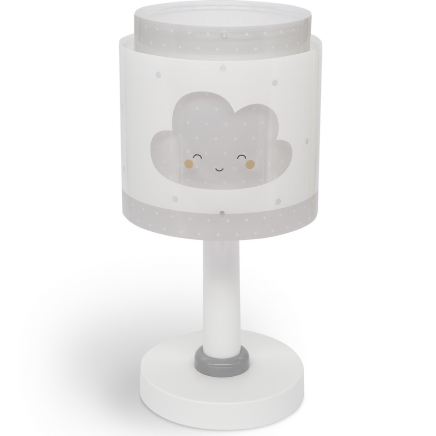 Dalber 76011E - Дитячий нічник BABY DREAMS 1xE14/8W/230V сірий