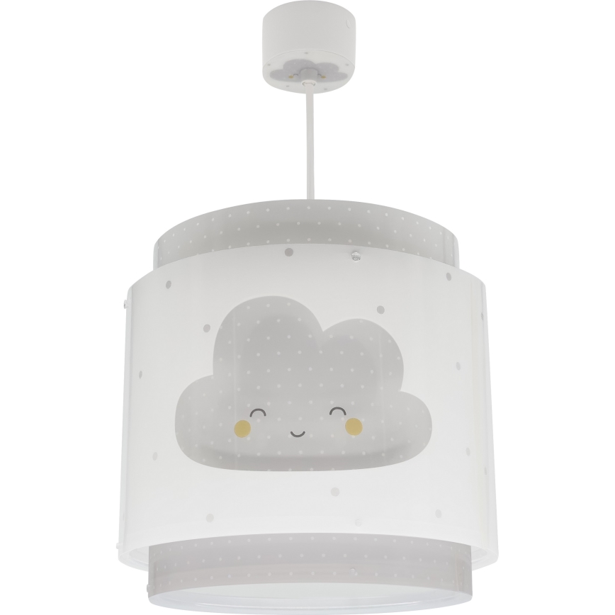 Dalber 76012E - Детская люстра BABY DREAMS 1xE27/15W/230V серый