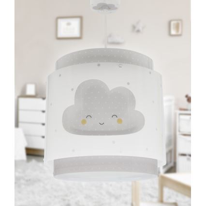 Dalber 76012E - Дитяча люстра BABY DREAMS 1xE27/15W/230V сірий