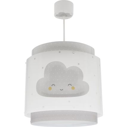 Dalber 76012E - Дитяча люстра BABY DREAMS 1xE27/15W/230V сірий