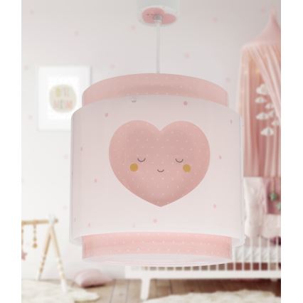 Dalber 76012S - Детская люстра BABY DREAMS 1xE27/15W/230V розовый