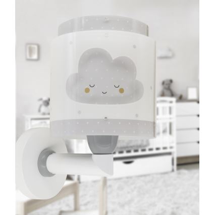 Dalber 76019E - Дитячий настінний світильник BABY DREAMS 1xE27/15W/230V сірий