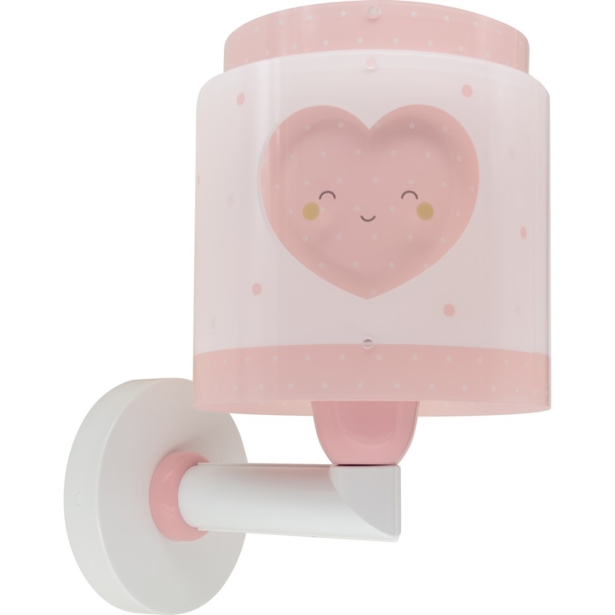 Dalber 76019S - Дитячий настінний світильник BABY DREAMS 1xE27/15W/230V рожевий