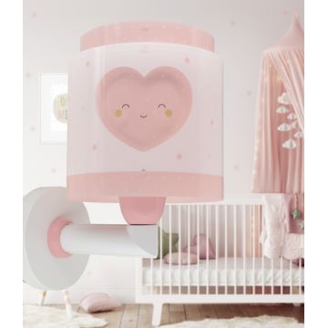 Dalber 76019S - Дитячий настінний світильник BABY DREAMS 1xE27/15W/230V рожевий