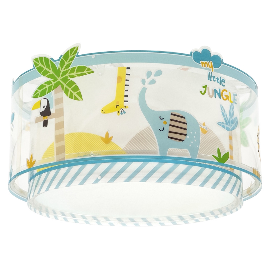 Dalber 76116 - Дитячий стельовий світильник JUNGLE 2xE27/15W/230V