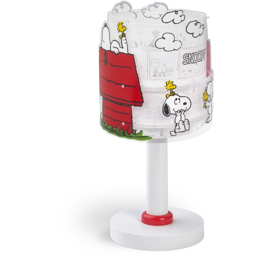 Dalber 76301 - LED детская лампа SNOOPY 1xG4/4W/230V белая/красная