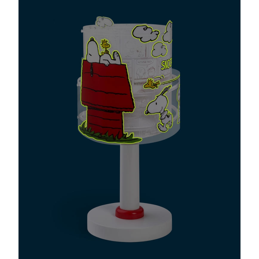 Dalber 76301 - LED детская лампа SNOOPY 1xG4/4W/230V белая/красная