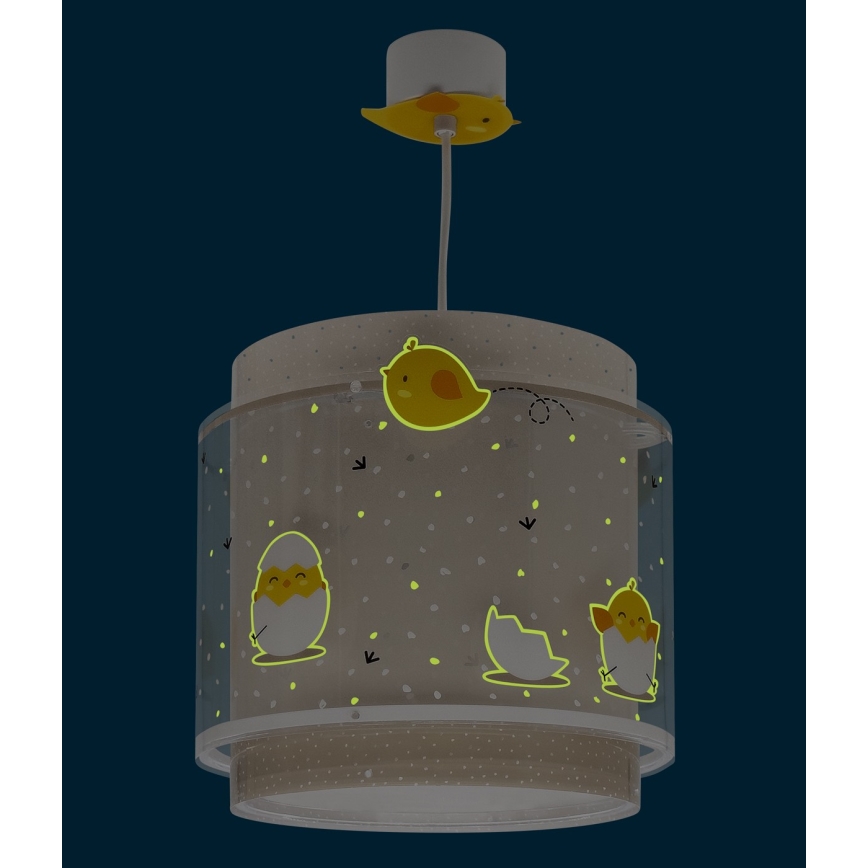 Dalber 76872 - Дитяча люстра BABY CHICK 1xE27/15W/230V