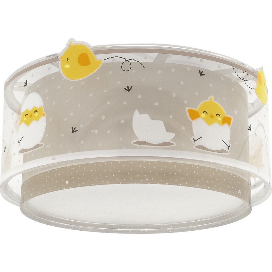 Dalber 76876 - Детский потолочный светильник BABY CHICK 2xE27/15W/230V