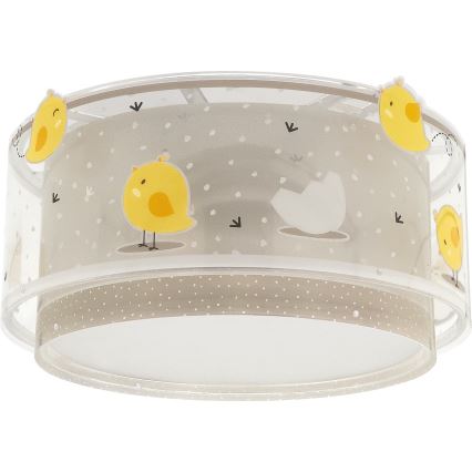 Dalber 76876 - Детский потолочный светильник BABY CHICK 2xE27/15W/230V