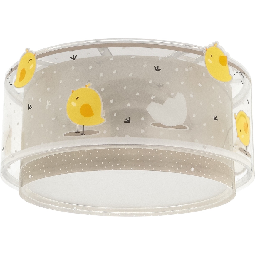 Dalber 76876 - Детский потолочный светильник BABY CHICK 2xE27/15W/230V
